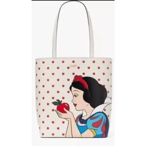 Disney Parks 2024 Kate Spade New York Snow White Waverly Tote Bag BRAND NEW